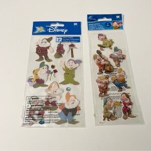 Disney Dwarfs Sticker Set with Colorful Gems